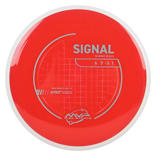 MVP Discs Sports Project Lab Coat Neutron Signal Fairway Driver 6/5/-3/1 Red 159 grams