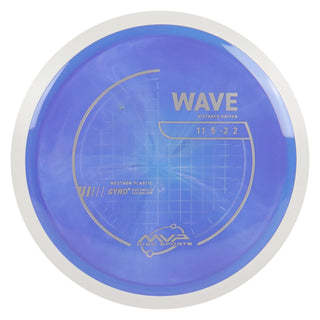 MVP Discs Sports Project Lab Coat Neutron Wave Distance Driver 11/5/-2/2 Blue Indigo 172 grams