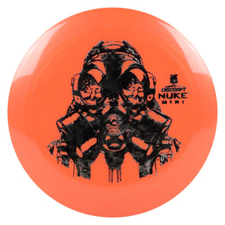 Discraft Disc Golf Big Z Nuke Mini 6" Thrower or Marker Orange/Black Rose