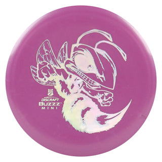 Discraft Disc Golf Big Z Buzzz Mini 6" Thrower or Marker Purple/Gold Holo