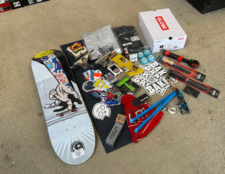 DIY 24 Day Skateboard Advent Calendar (Includes Complete, Shirts, Shoes, Accessories)