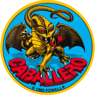Powell Peralta Bones Brigade Sticker Pack - 5 Stickers - Caballero, McGill, Mullen, Mountain, Guerrero