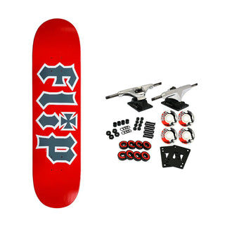 Flip Skateboard Complete Red Team HKD 8.0" x 31.5"