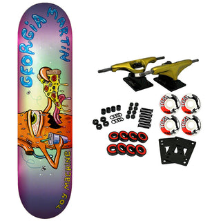 Toy Machine Skateboard Complete Martin Pizza 8.0" x 31.5"