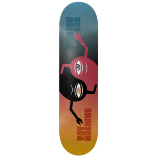 Toy Machine Skateboard Deck Ying Yang Symmetrical 8.25" x 31.75"