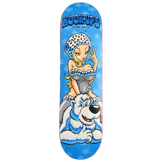 Hook Ups Skateboard Deck Polar Girl 8.5" x 32.25"