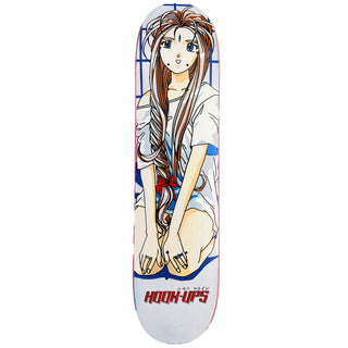 Hook Ups Skateboard Deck 30 Year Anniversary Belldandy 7.3" x 31"
