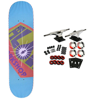 Alien Workshop Skateboard Complete OG Burst Blue 7.875" x 31.25"