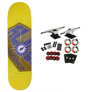 Alien Workshop Skateboard Complete OG Burst Yellow 8.375" x 32.125"