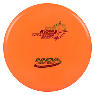 Innova Disc Golf Star Aviar3 Putting Disc 3/2/0/2 Orange/Rainbow 172 grams