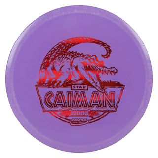 Innova Disc Golf Star Caiman Midrange Disc 5.5/2/0/4 Purple/Red Holo 171 grams