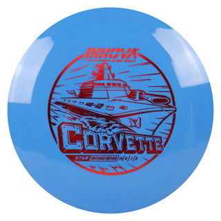 Innova Disc Golf Star Corvette Distance Driver 14/6/-1/2 Slate Blue/Red Holo 168 grams