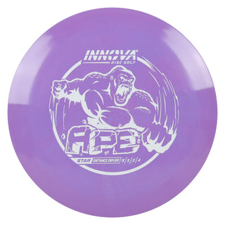 Innova Disc Golf Star Ape Distance Driver 13/5/0/4 Purple/White 172 grams