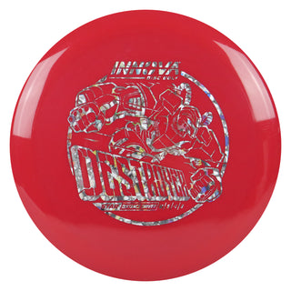 Innova Disc Golf Star Destroyer Distance Driver 12/5/-1/3 Red/Silver Holo 173 grams