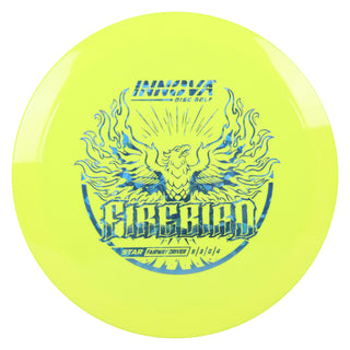 Innova Disc Golf Star Firebird Fairway Driver 9/3/0/4 Yellow/Blue Shatter 168 grams