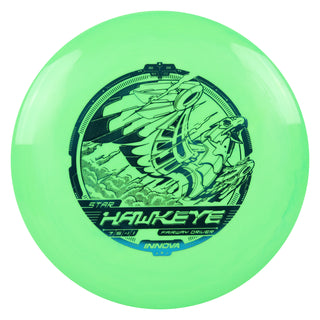 Innova Disc Golf Star Hawkeye Fairway Driver 7/5/-1/1 Green/Turquoise 171 grams