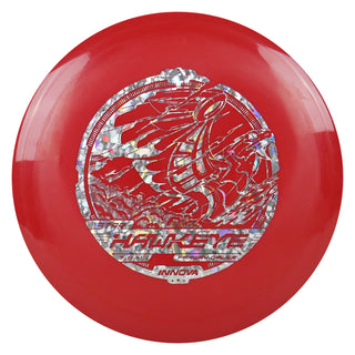 Innova Disc Golf Star Hawkeye Fairway Driver 7/5/-1/1 Red/Silver Holo 171 grams