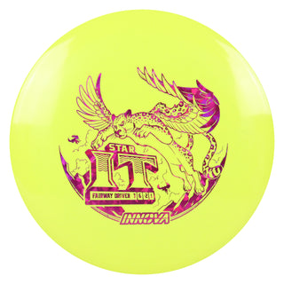Innova Disc Golf Star IT Fairway Driver 7/6/-2/1 Yellow/Magenta Shatter 168 grams