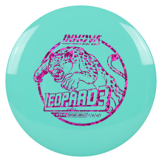 Innova Disc Golf Star Leopard3 Fairway Driver 7/5/-2/1 Teal/Magenta Shatter 167 grams