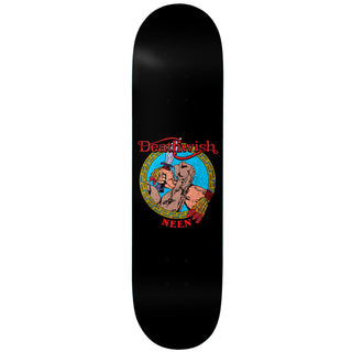 Deathwish Premium Skateboard with Indy Trucks, Triclops Wheels 8.25" Neen Over The Top