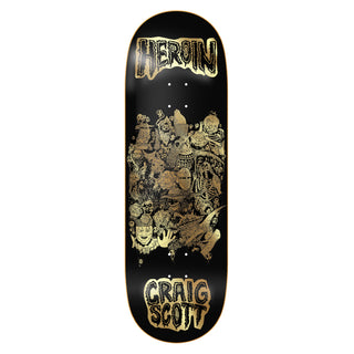 Heroin Skateboard Deck Craig Questions Allegory of Fear 10" x 32.25"