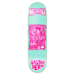 Heroin Skateboard Deck Dern Allegory of Fear 8.5" x 32"