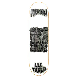 Heroin Skateboard Deck Yankou Allegory of Fear 8.25" x 31.25"