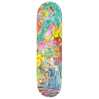 Baker Premium Skateboard with Indy Trucks, Blueprint Wheels 8.25" Figgy Here To Stay