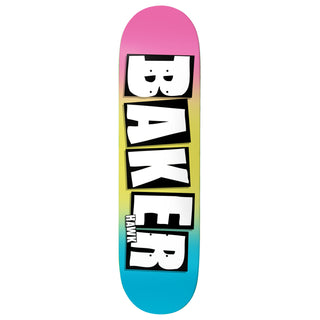 Baker Skateboard Deck Hawk Brand Name Sherbert 8" x 31.5"
