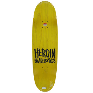 Heroin Skateboard Deck 28 Eggs Later 9.0" x 31.9"