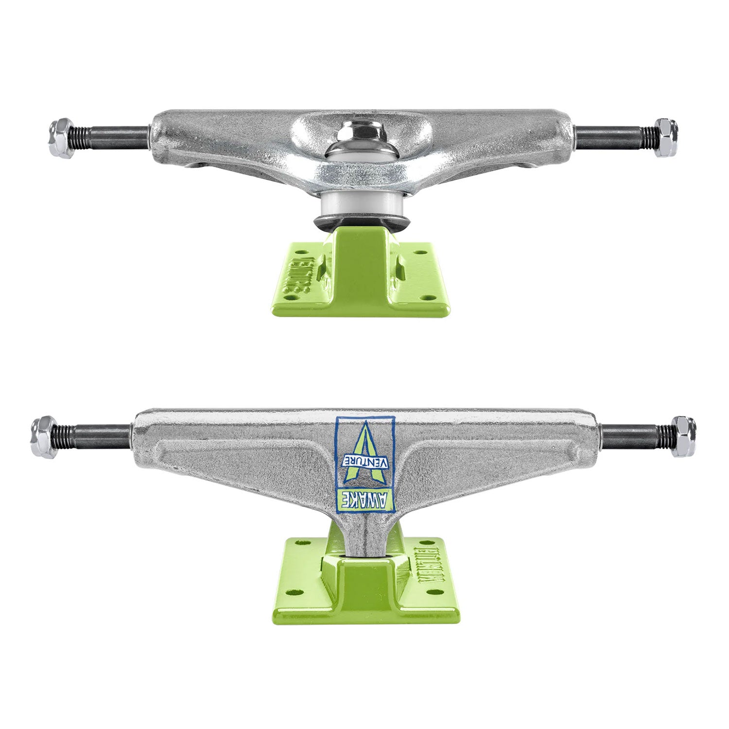 Venture Skateboard Trucks Scribble V-Lights Polished/Green