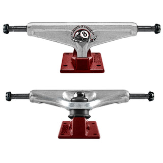 Venture Skateboard Trucks Bryan O'Dwyer V-Hollow 5.8 (8.5") Silver/Red
