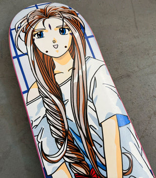 Hook Ups Skateboard Deck 30 Year Anniversary Belldandy 7.3" x 31"