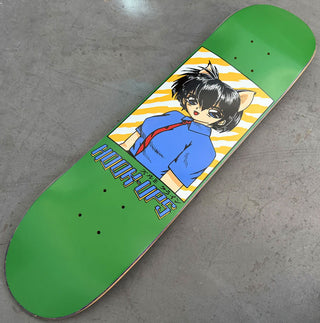 Hook Ups Skateboard Deck 30 Year Anniversary Cat Girl 2 7.5" x 31"