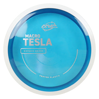 MVP Disc Sports Project Lab Coat Macro Tesla Disc Golf Marker/Thrower - Proton Dark Blue
