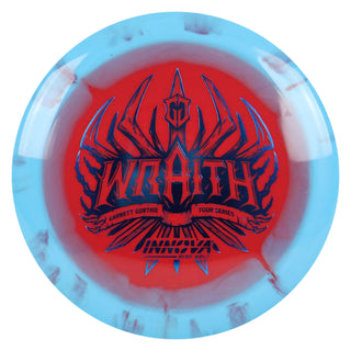 Innova Garrett Gurthie Tour Series Halo Star Wraith Distance Driver 11/5/-1/3 Baby Blue Red/Navy 173 grams