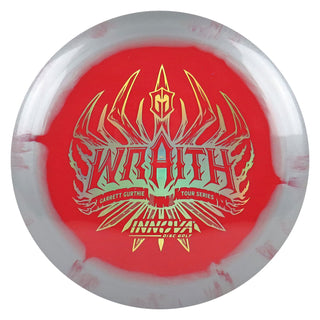 Innova Garrett Gurthie Tour Series Halo Star Wraith Distance Driver 11/5/-1/3 Grey Red/Gold Holo 173 grams