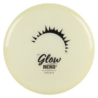 Kastaplast Disc Golf K1 Glow Reko X Putter 3/3/0/2 Glow/Black 171 grams