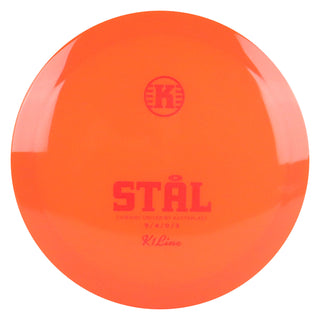 Kastaplast Disc Golf K1 Stal Fairway Driver 9/4/0/3 Clear Orange/Red 175 grams