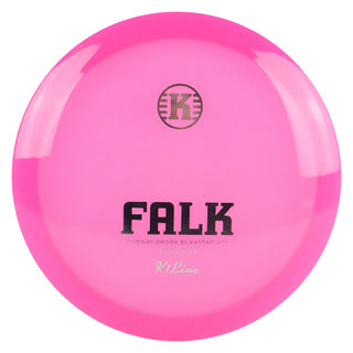 Kastaplast Disc Golf K1 Falk Fairway Driver 9/6/-2/1 Clear Pink/Silver 169 grams