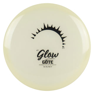 Kastaplast Disc Golf K1 Glow Gote Midrange 4/5/0/1 Glow/Black 174 grams