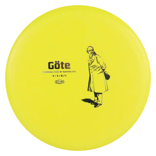 Kastaplast Disc Golf K3 Gote Midrange 4/5/0/1 Yellow/Silver 180 grams