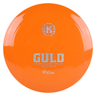 Kastaplast Disc Golf K1 Guld Distance Driver 13/5/-0.5/3 Orange/Holo Shimmer 171 grams