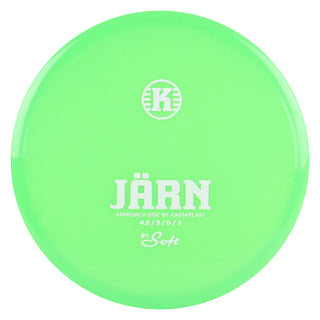 Kastaplast Disc Golf K1 Soft Jarn Putter 4.5/3/0/3 Green/White 172 grams