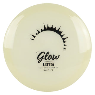 Kastaplast Disc Golf K1 Glow Lots Fairway Driver 9/5/-1/2 Glow/Black 172 grams