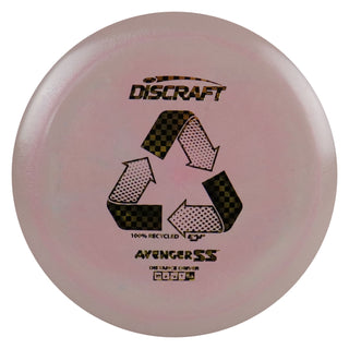 Discraft Disc Golf Recycled ESP Avenger SS Distance Driver 10/5-3/1 Muddy Pink/Gold Checkers 173-174g