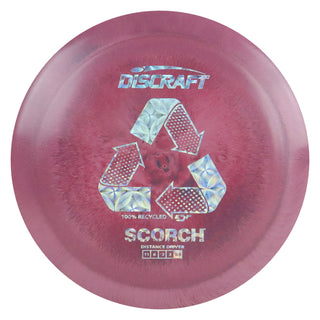 Discraft Disc Golf Recycled ESP Scorch Distance Driver 11/6/-2-2 Dark Pink/Circle Prisms 173-174g