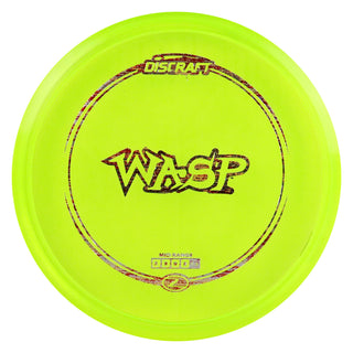Discraft Disc Golf Z Line Wasp Midrange Disc 5/3/0/2 Yellow/Distress 177-180g