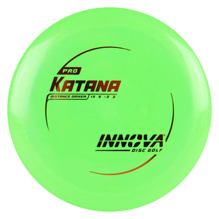 Innova Disc Golf Pro Katana Distance Driver 13/5/-3/3 Green/Bronze 161 grams
