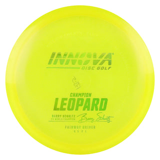 Innova Disc Golf Champion Leopard Fairway Driver 6/5/-2/1 Yellow/Green Holo 173 grams
